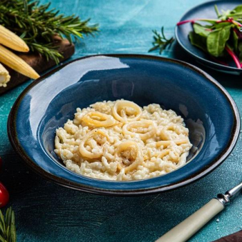 Ризотто с кальмаром Ризотто с кальмаром