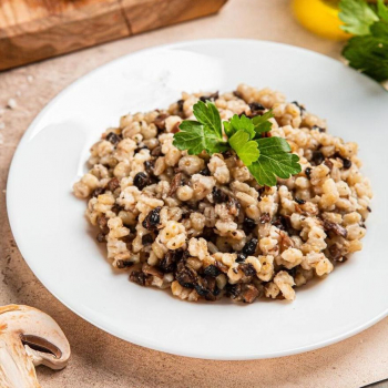 Перлотто с шампиньонами Перлотто с шампиньонами